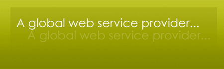 A Global Web Service Provider...