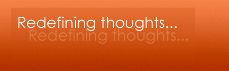Redefining Thoughts...